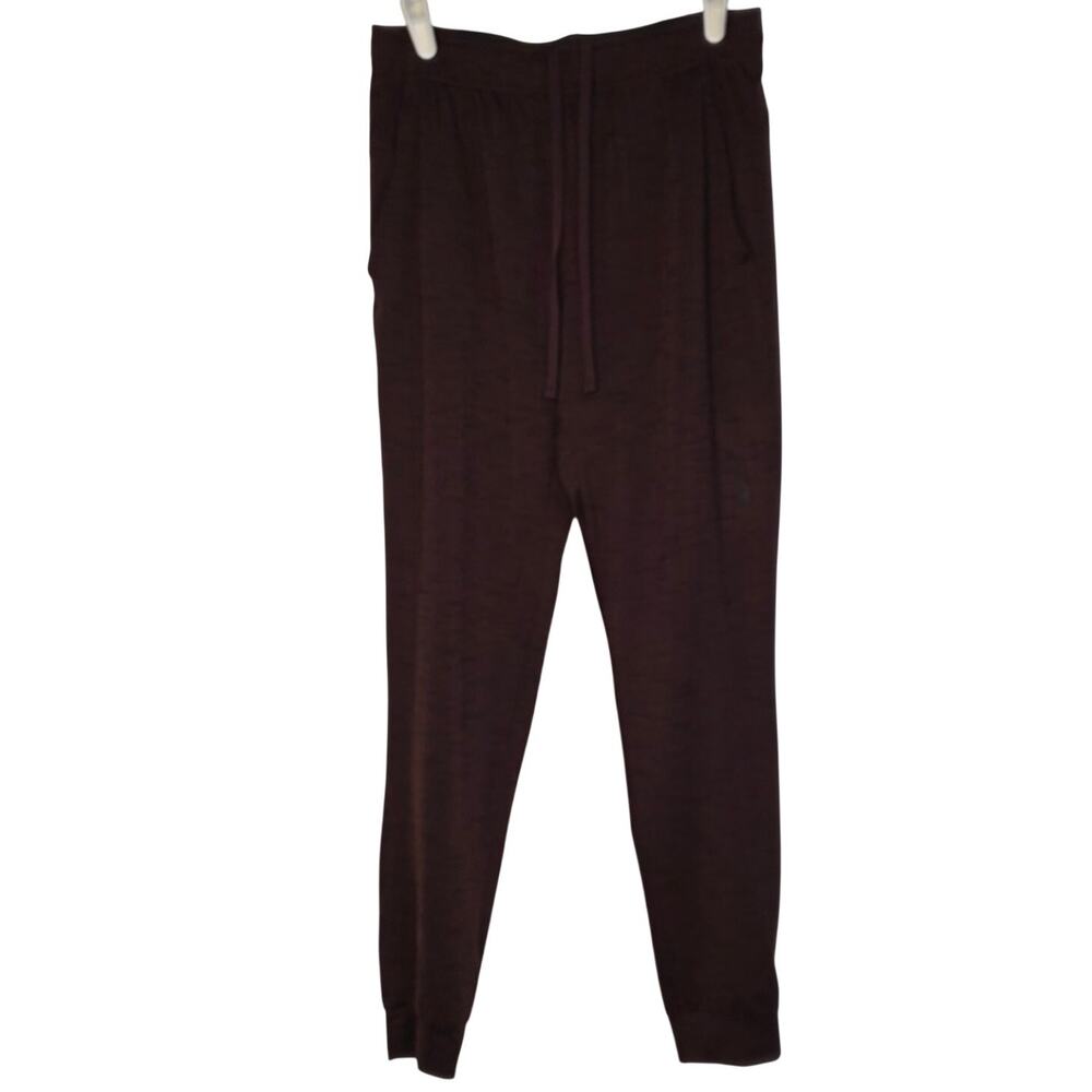 Nike Men's Yoga Dri-FIT Training Pants joggers Red Burgandy size Small